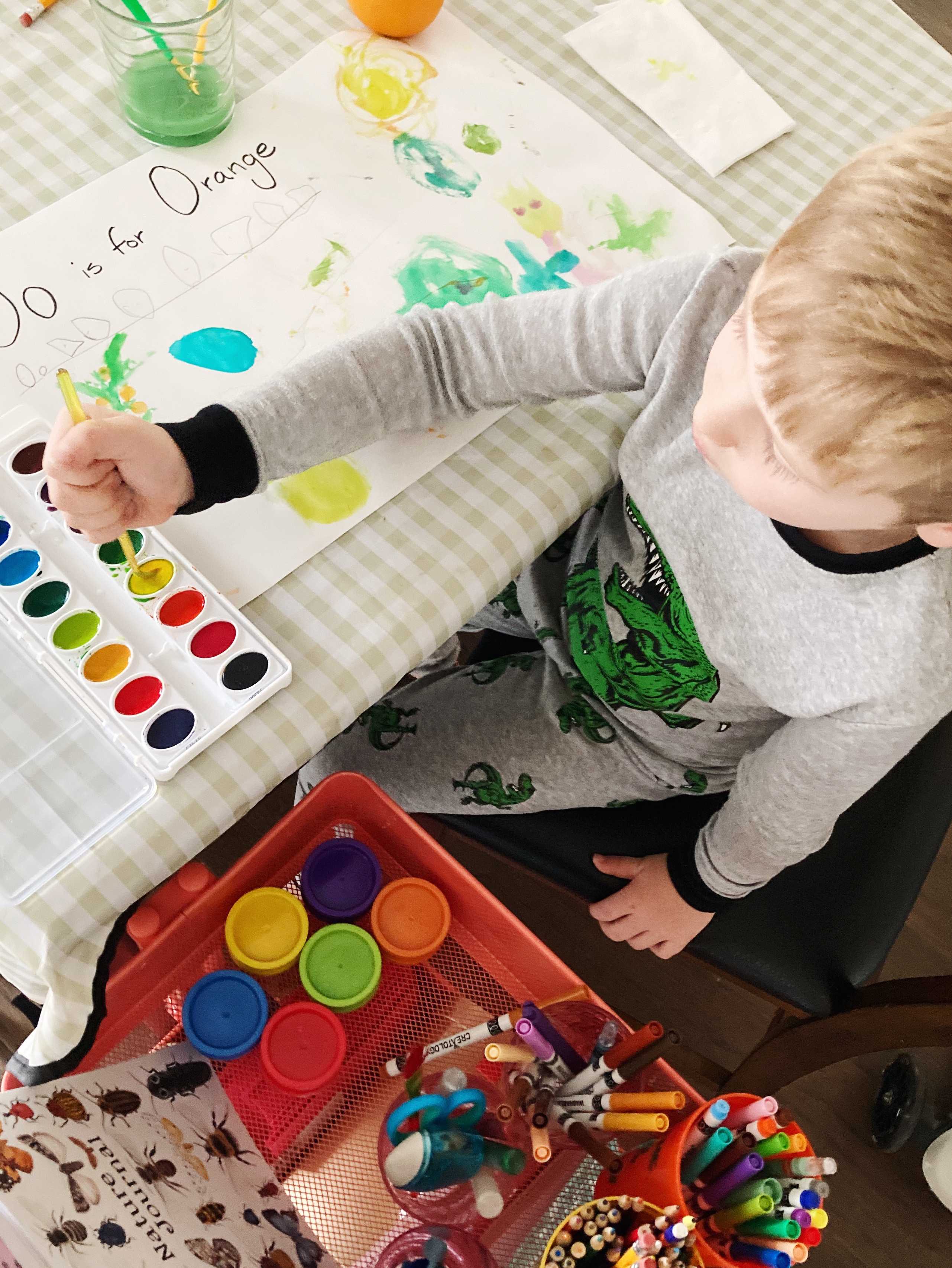 Crafting: How to Make an Art Cart for Kids - The Producer's Wife - by abbe  walsh